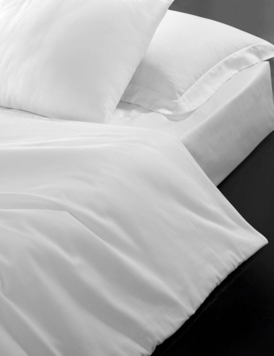 Çift Kişilik Nevresim 58 Tel Optik Beyaz