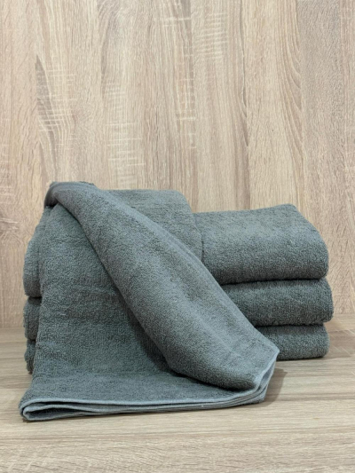 Gri Banyo Havlusu (90x150)580gr