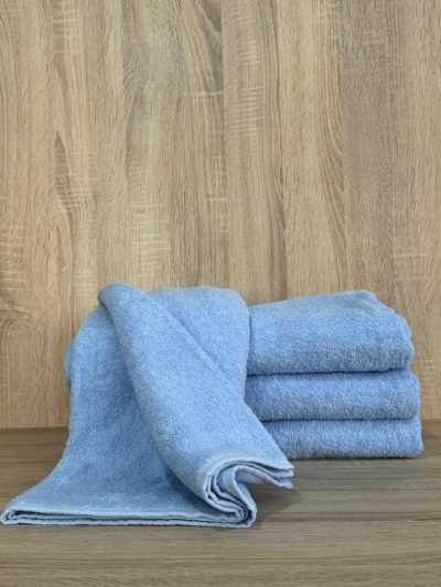 Mavi Banyo Havlusu (90x150)580gr